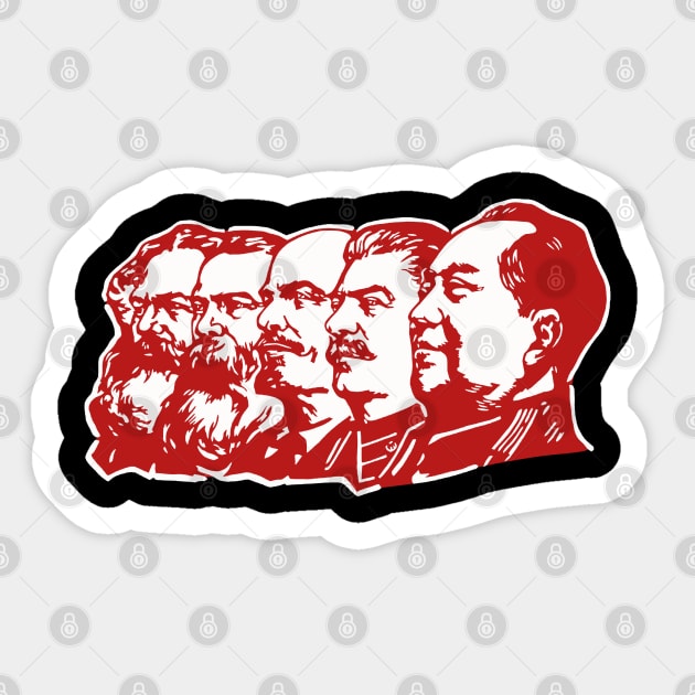 Communist Sticker by valentinahramov